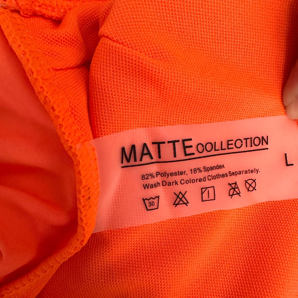 ✨MatteSwim one piece swimsuit never before worn good/Fair condition.✨ - Picture 4 of 5